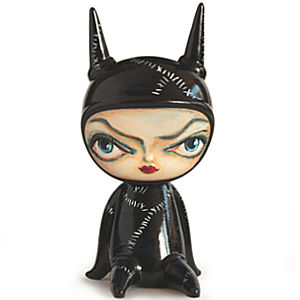 Catwoman from Tim Burton Batman custom Wandering Misfits by Circus Posterus