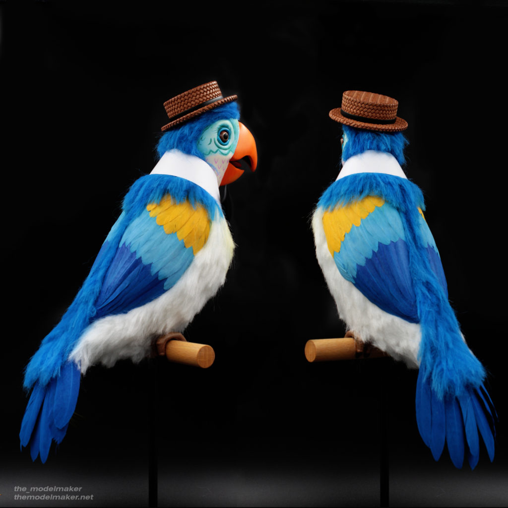 Juan Macaw barkerbird from Enchanted Tiki Room
