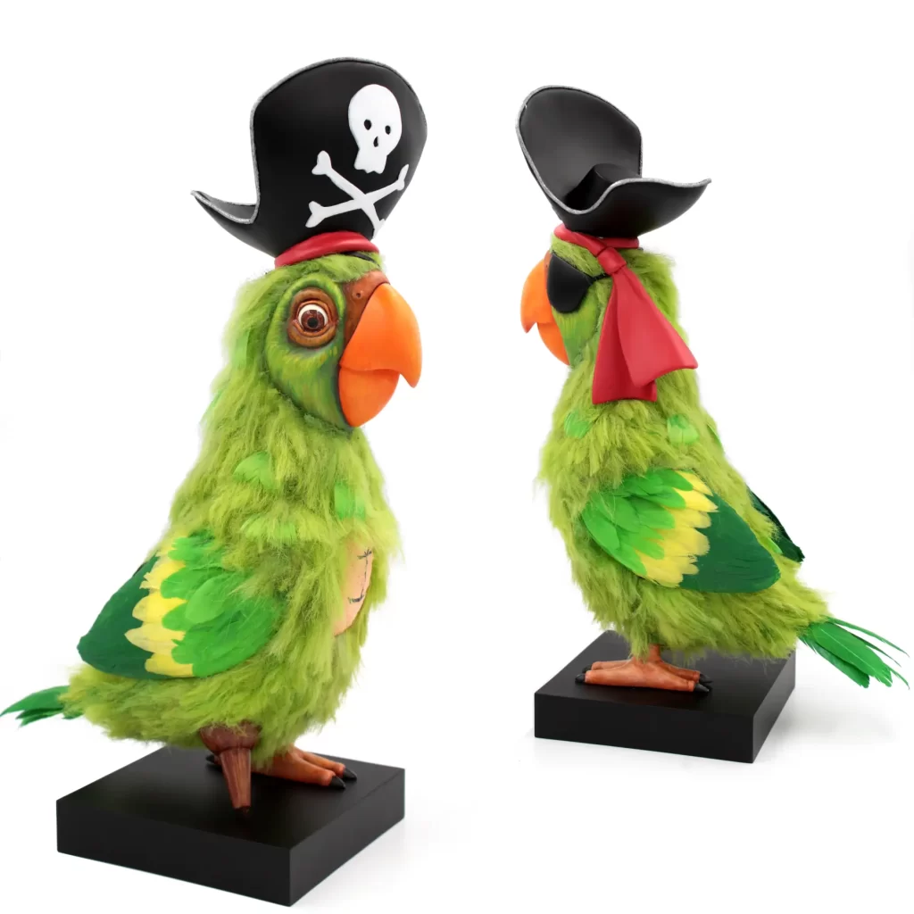 Pirate parrot baker bird from Pirates of Caribbean