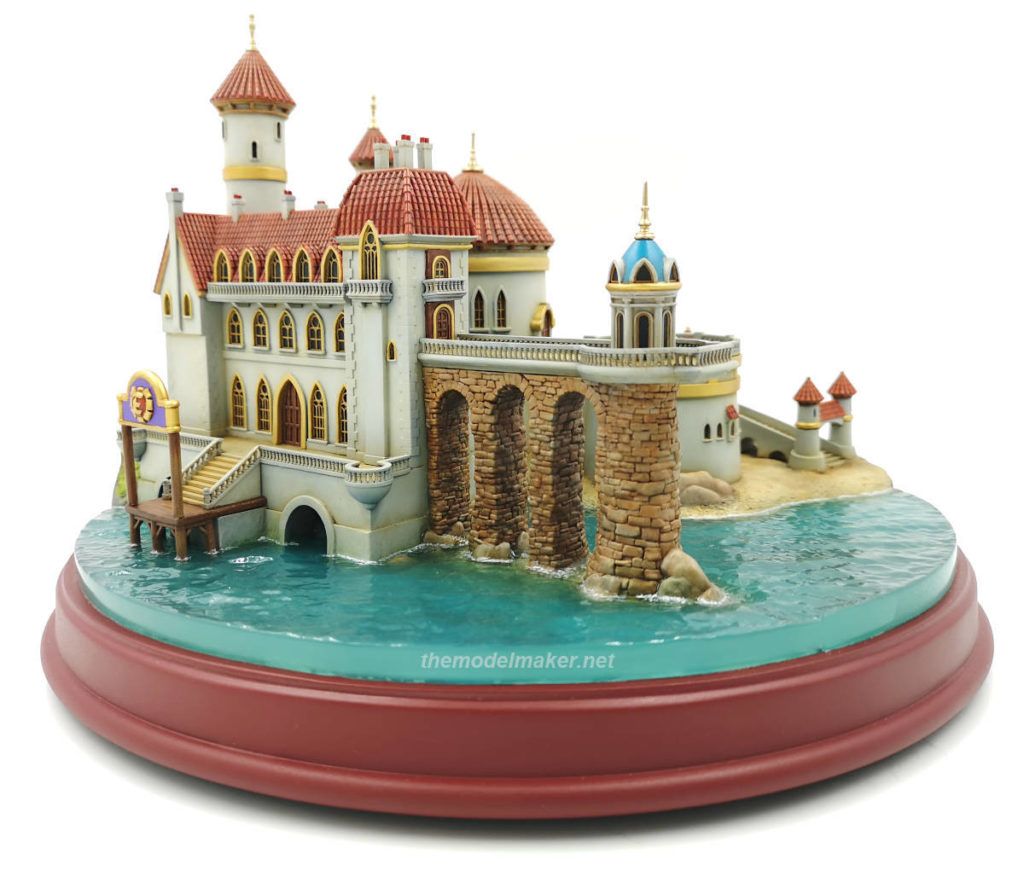 Prince Eric's palace miniature model from classic Disney animation The Little Mermaid. Inspired by maquete from Disneyland Paris and Under the Sea attraction in  Magic Kingdom Park