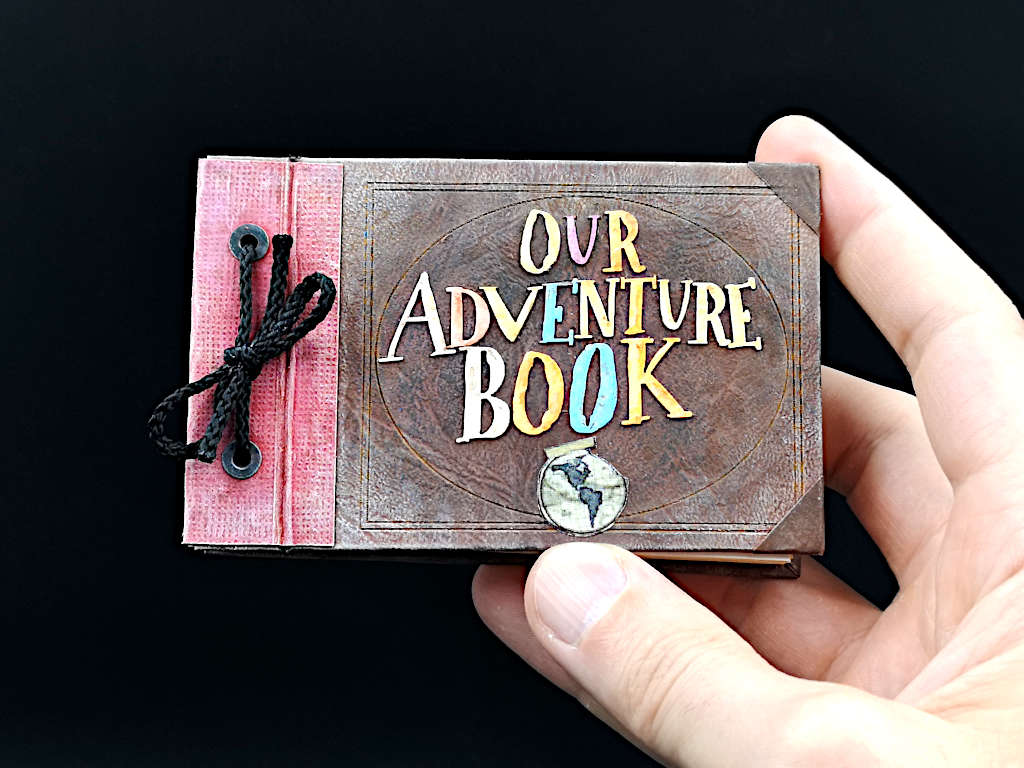 Ellie's adventure book engagement ring box