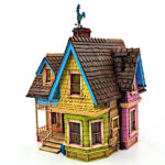 Model of Up house from Disney Pixar animated movie