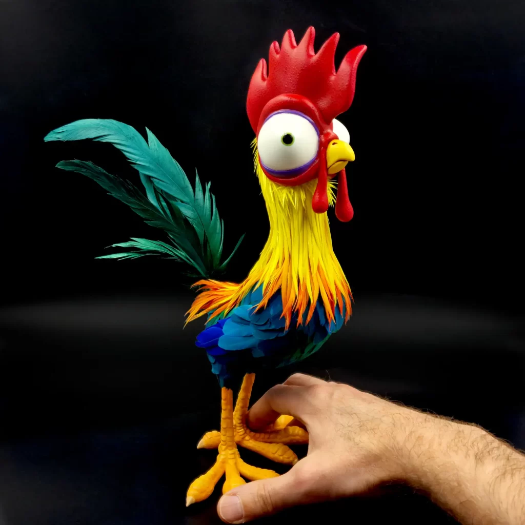 Hei Hei chicken figure